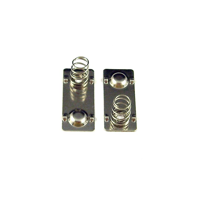 AAA竖插电池接触弹簧片