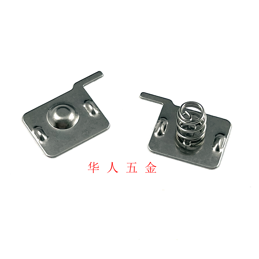 五号AA电池弹片旁侧边出脚焊接